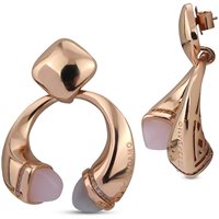 Orecchini Boccadamo Donna in Bronzo Zircone KOR022RF - KOR022RF